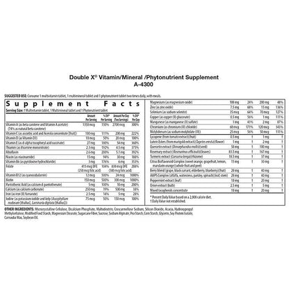 Nutrilite™ Double X™ Vitamin/Mineral/Phytonutrient Supplement - 31-Day Supply with 3-Compartment Case